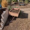 Leftovers a mix of compost, worm castings, and wood chips