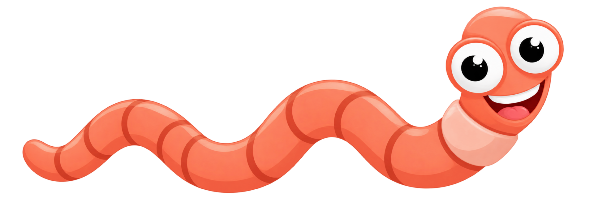 Lucky the worm
